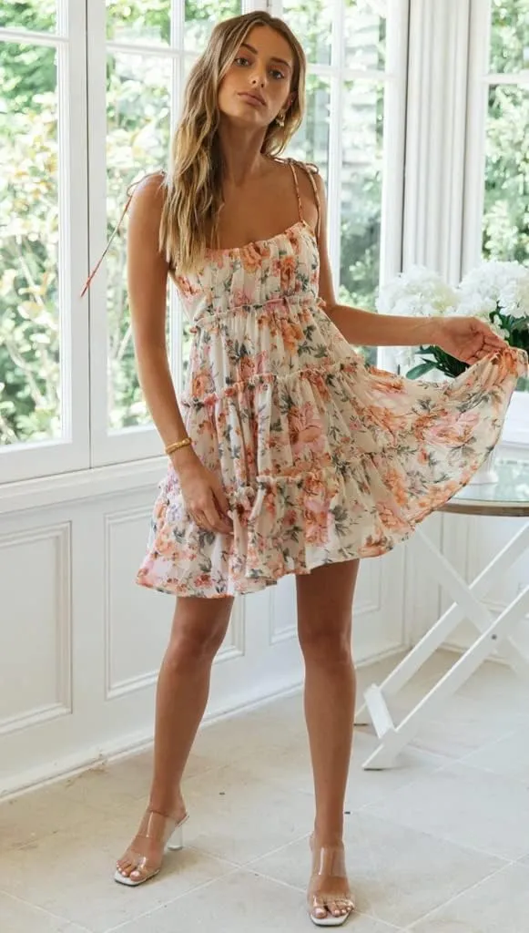 2024 New Women's Summer Printed Suspender Mini Dress,Summer Floral Mini Dress,Women's Boho Floral Mini Dress