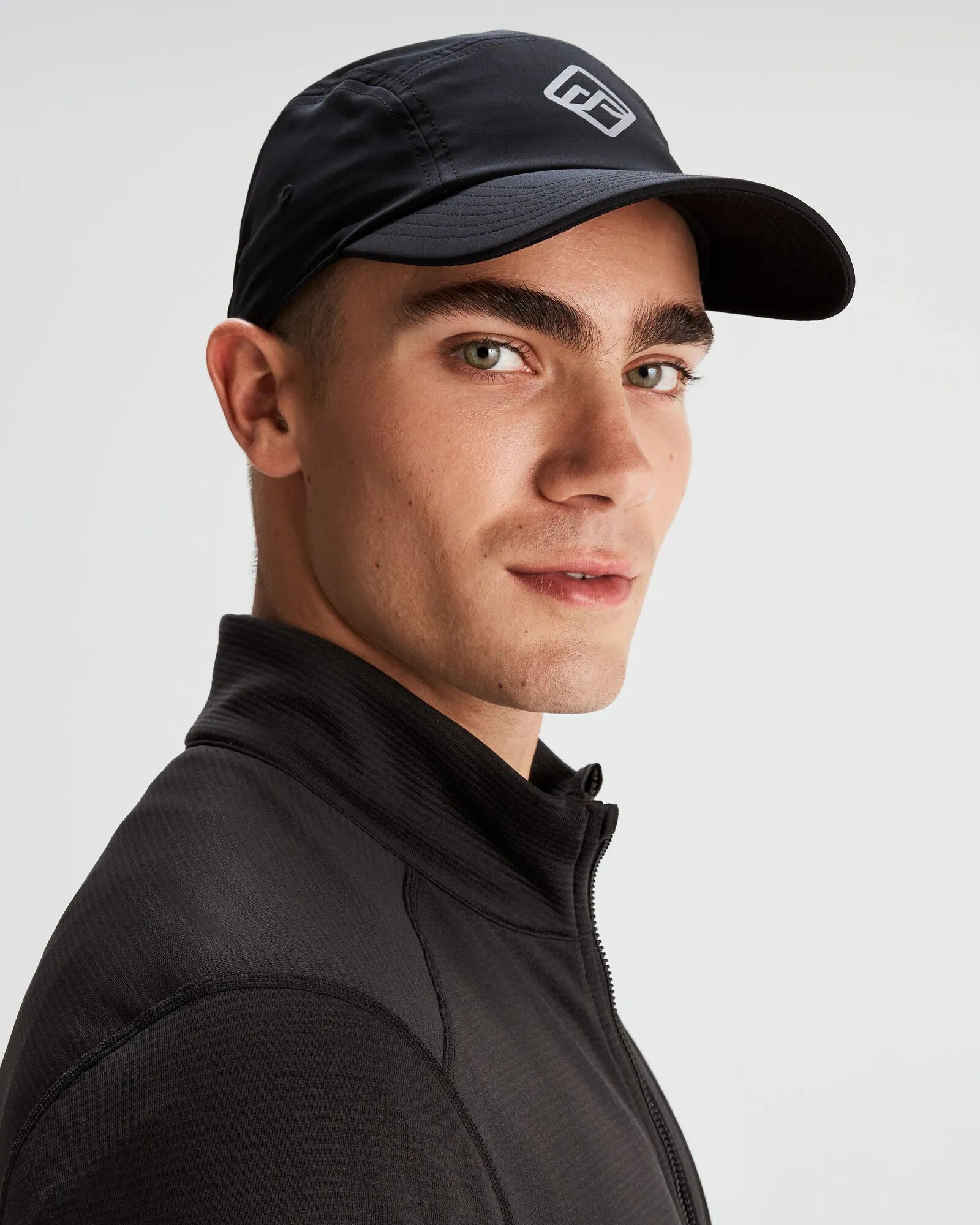 AD 5 Panel Cap - Black