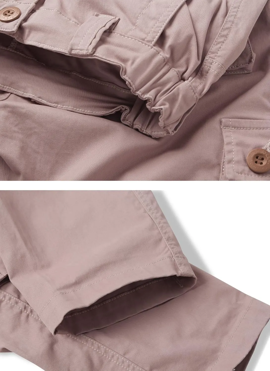 AKARMY Womens Cargo Pants with Pockets Outdoor Casual Ripstop Camo Military Combat Construction Work Pants
