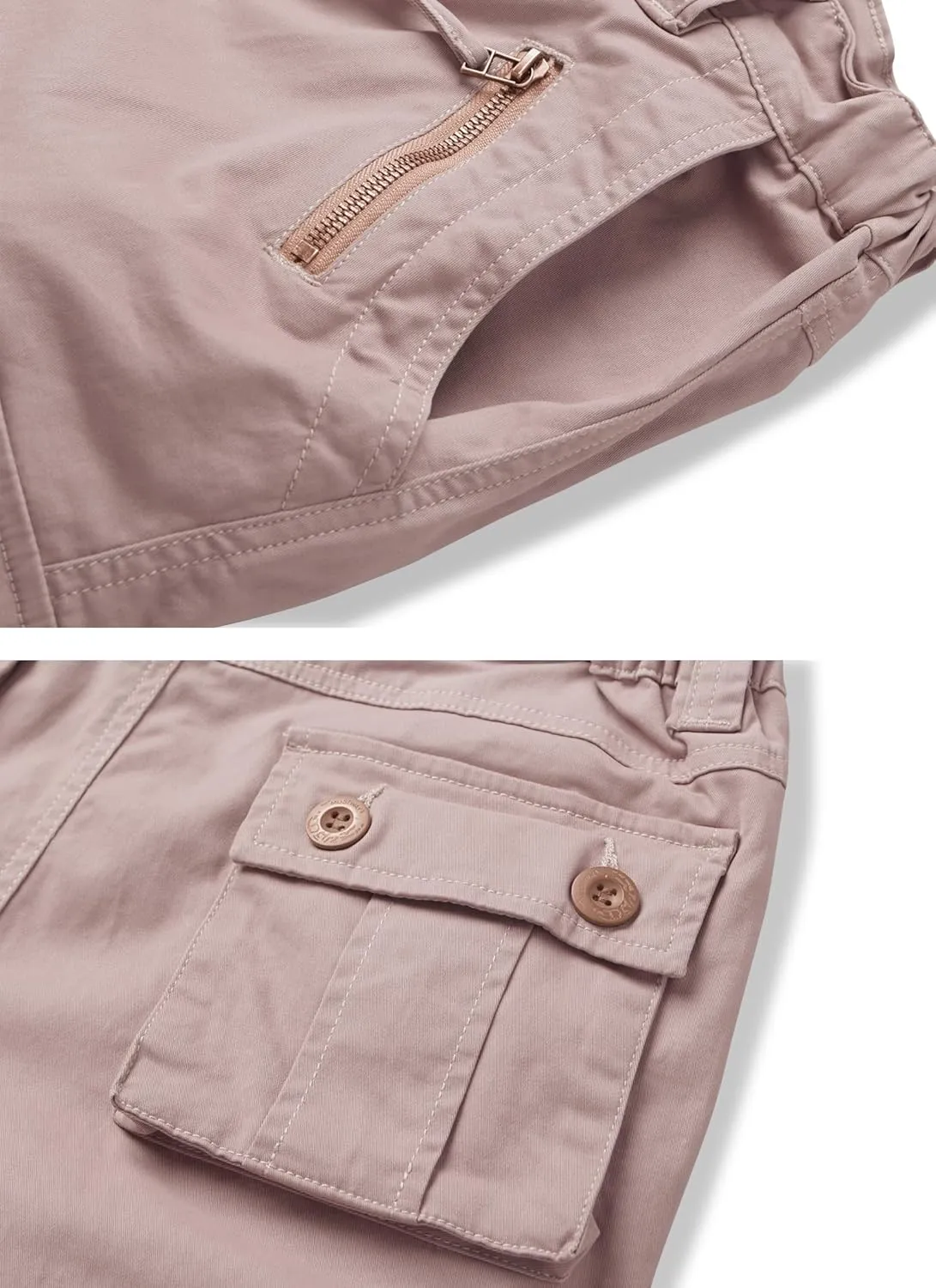 AKARMY Womens Cargo Pants with Pockets Outdoor Casual Ripstop Camo Military Combat Construction Work Pants