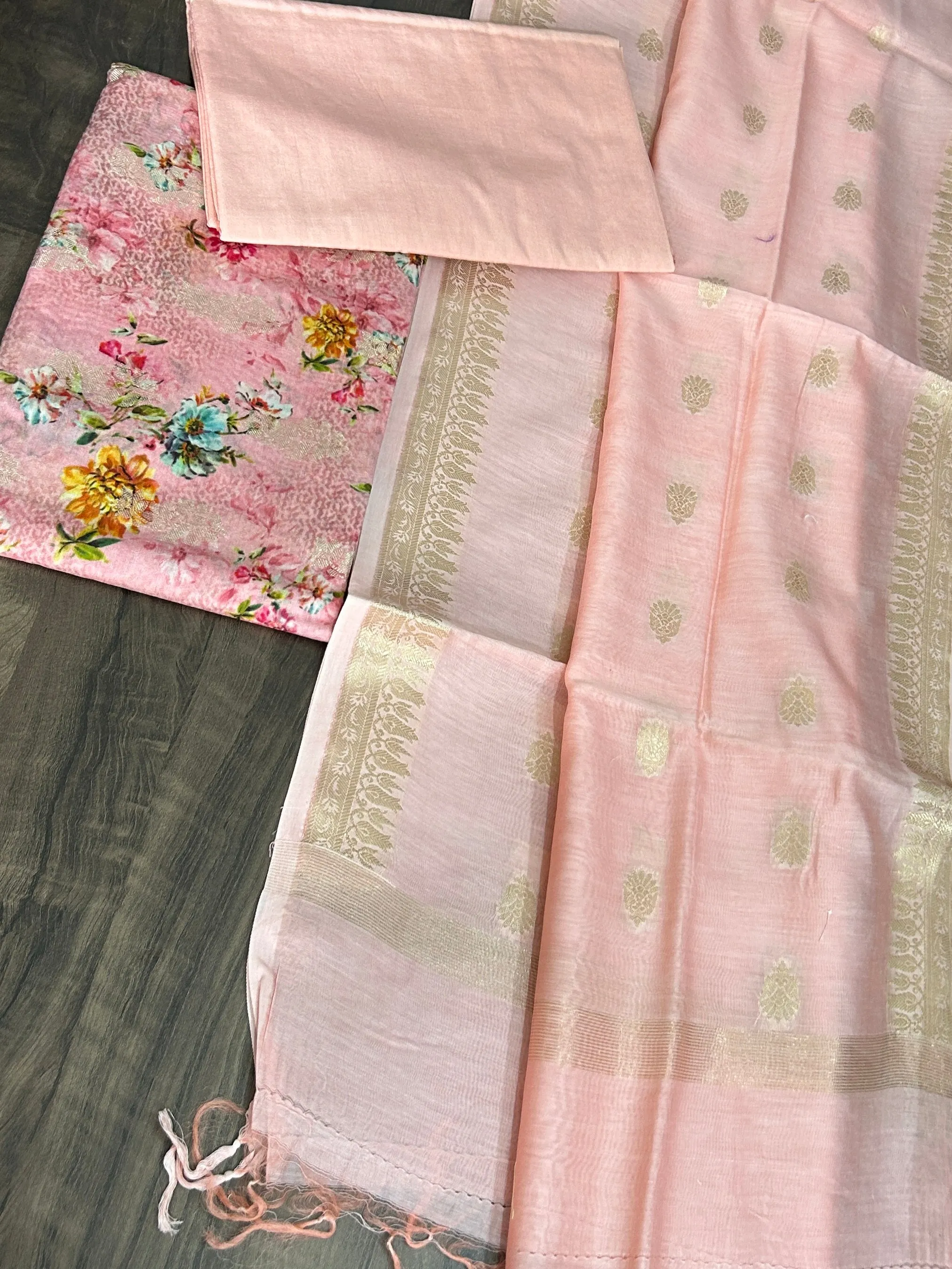 Banarasi Silk Dress Material