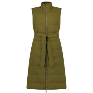 Bella Women's 90/10 Down Maxi Vest - Loden