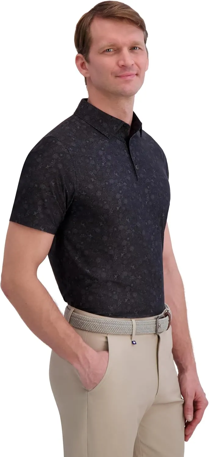 Ben Sherman Men's Performance Stetch Golf Shirts Extra Soft Fabric, Moisture-Wicking, Odor Resistant