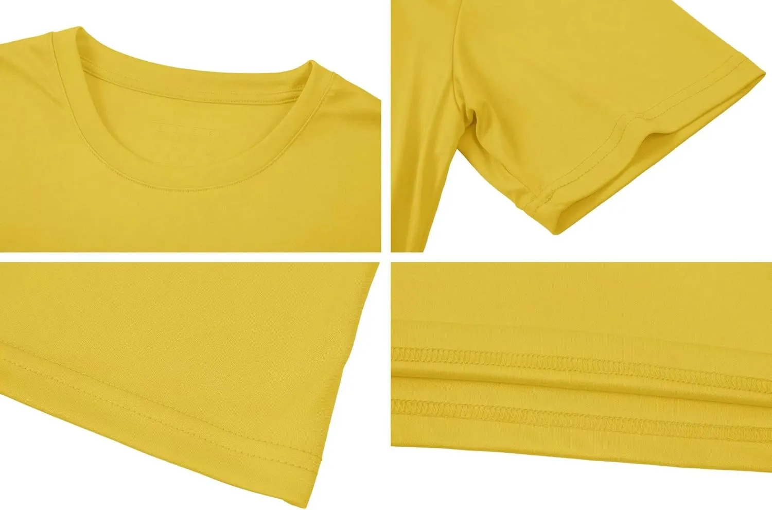 BIYLACLESEN Men's Sun Protection Short Sleeve T-Shirt UPF 50  Breathable Quick-Dry Performance Shirts Athletic Runing Top