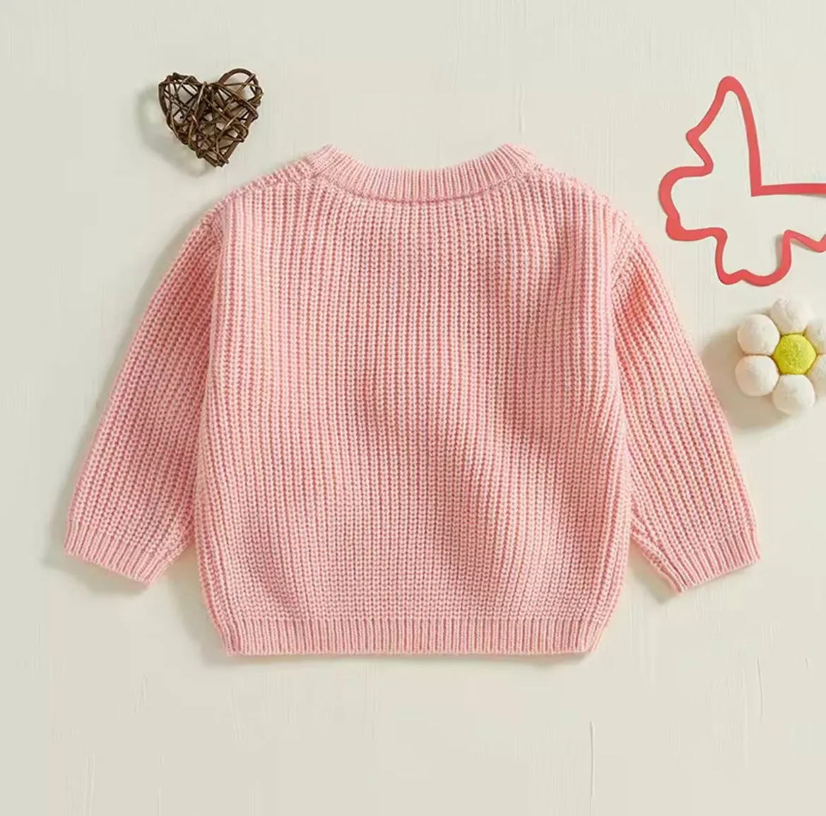 Chunky bow sweater