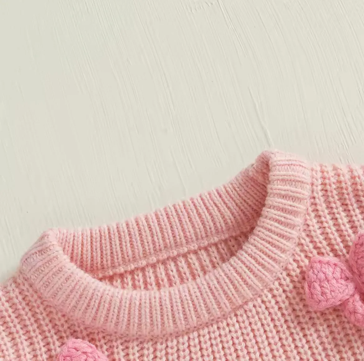 Chunky bow sweater