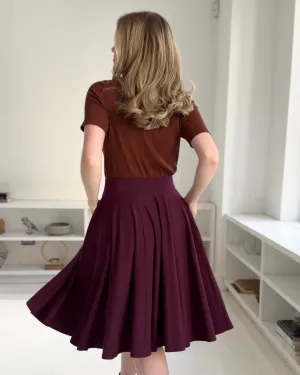 CIELA skirt in Eggplant