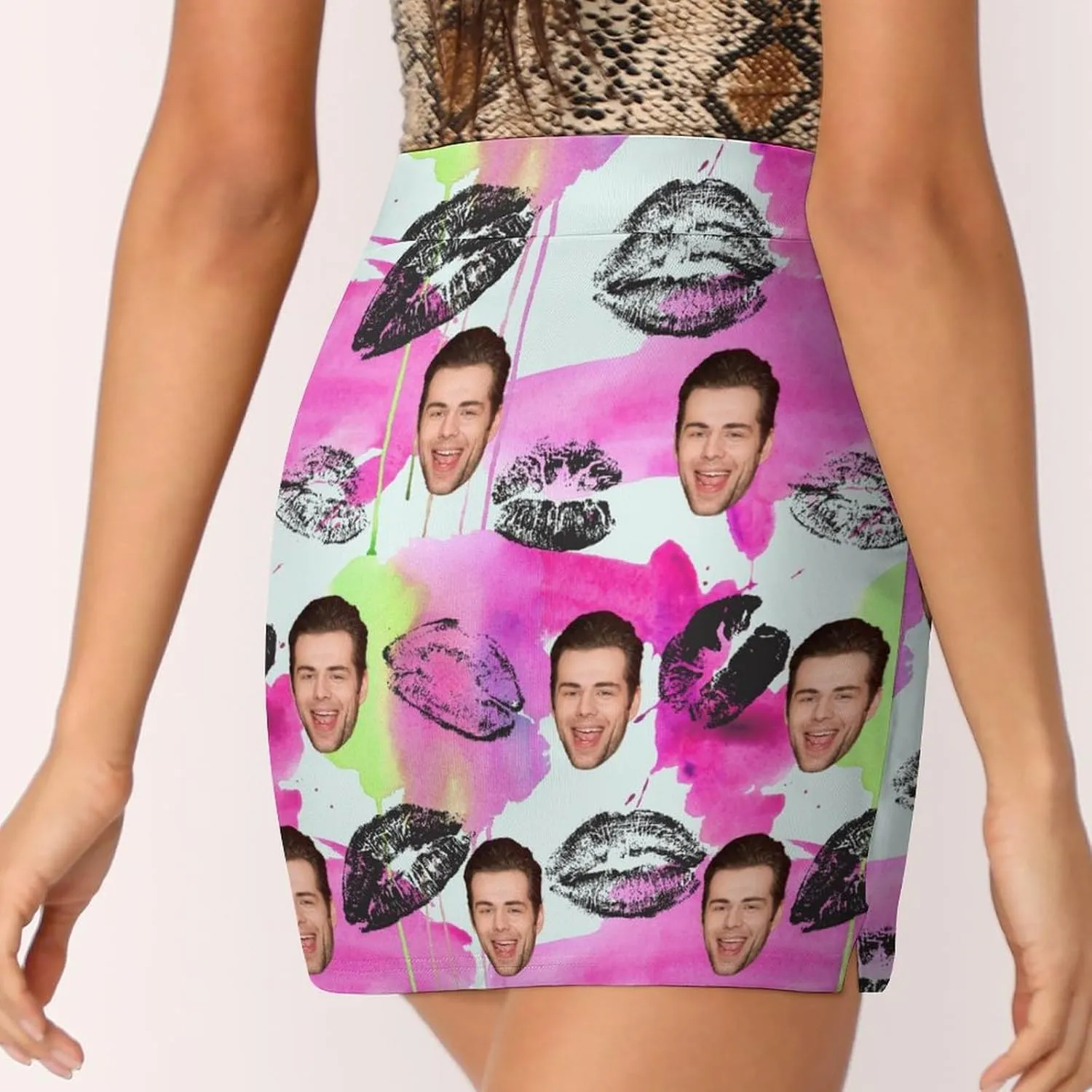 Custom Athletic Tennis Skorts Valentine's Day Gift for Girlfriend Wife Personalized Golf Active Skirt with Pocket