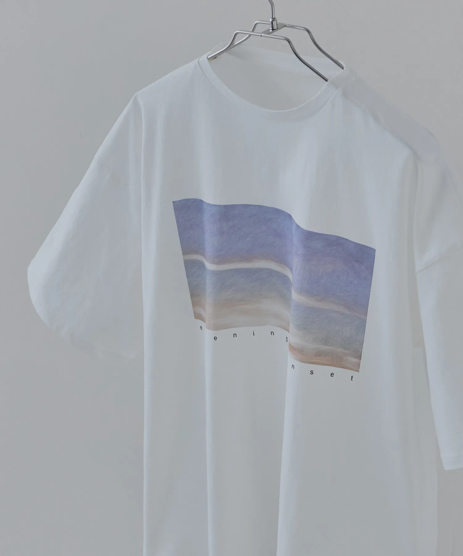 Design print big silhouette Tee