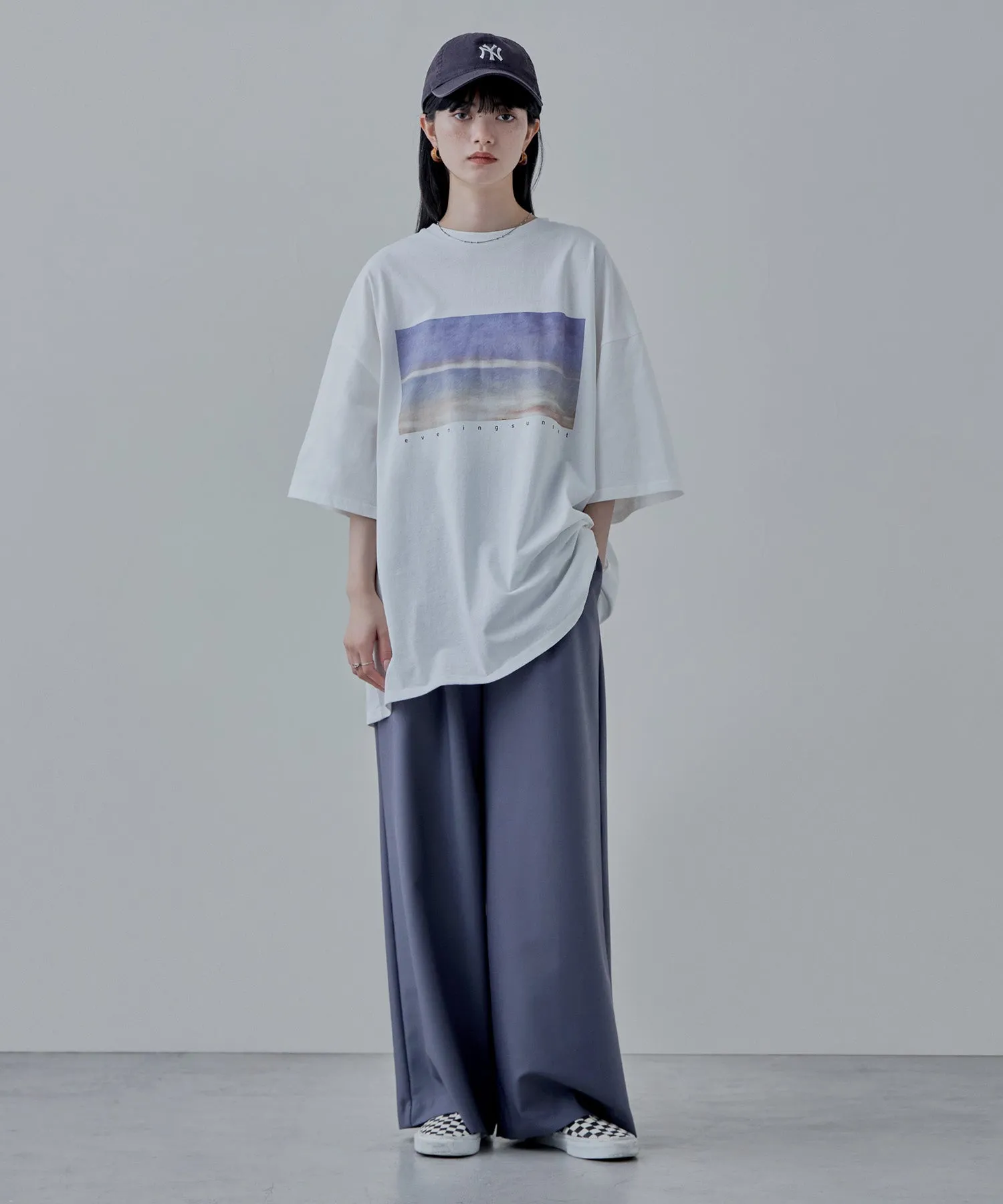 Design print big silhouette Tee