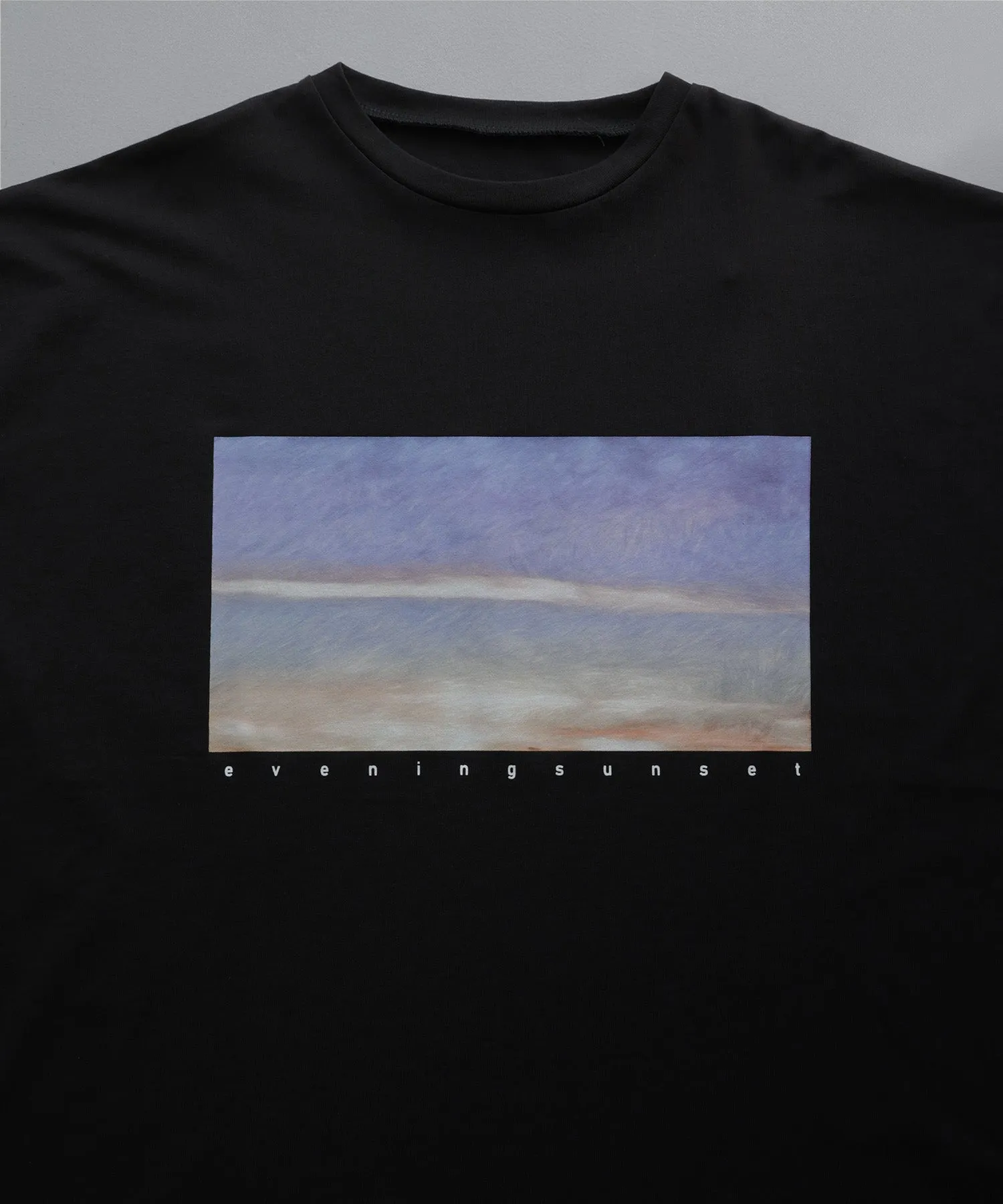 Design print big silhouette Tee