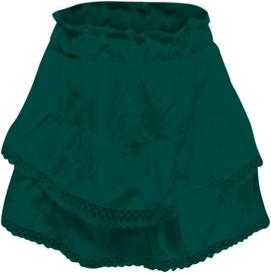 Flowy Shorts for Women Ruffle Skorts Mini Skirts High Waisted Teen Gilrs Tennis Skort Summer Chiffon Boho Skirts