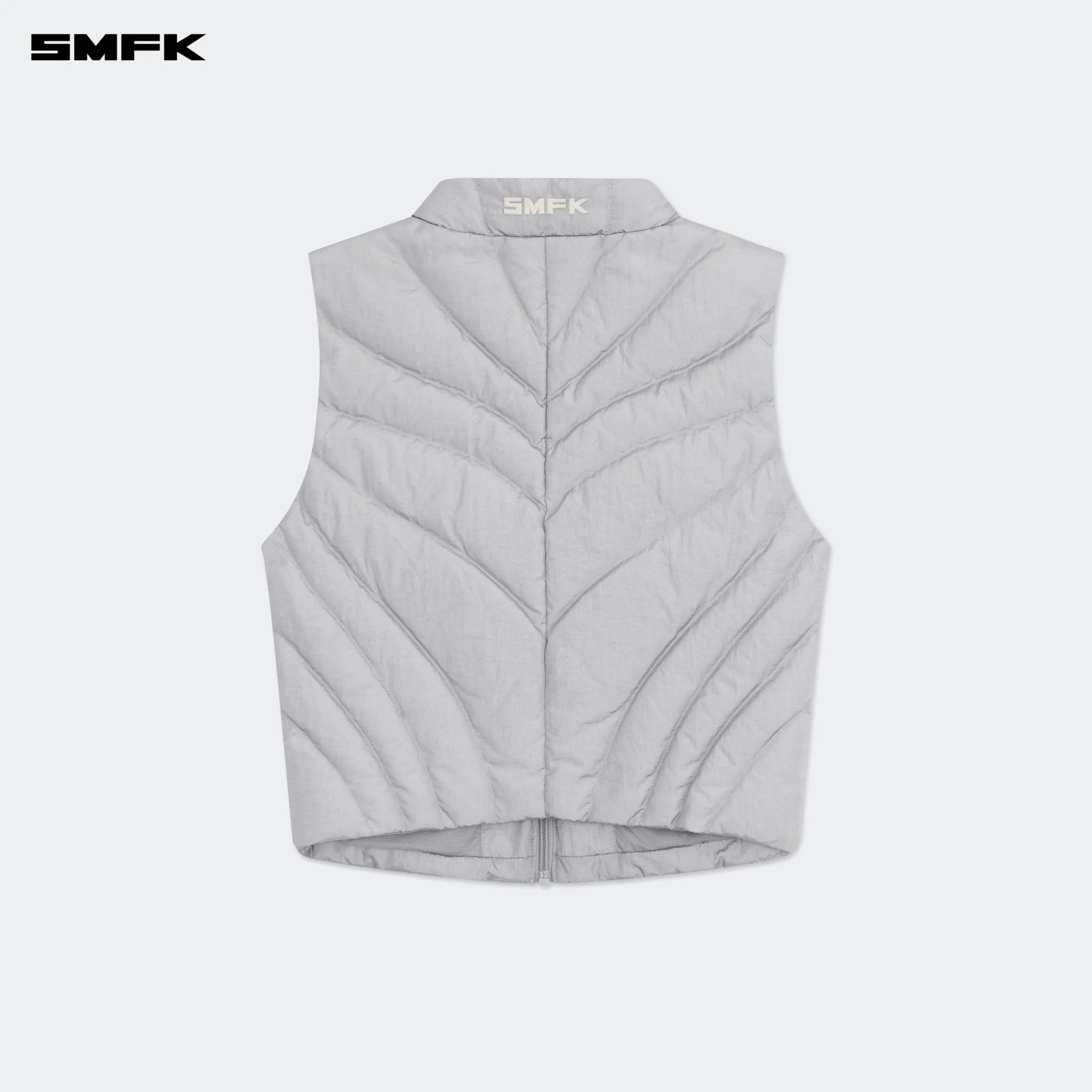 Future Storm Puff Vest Jacket Gray