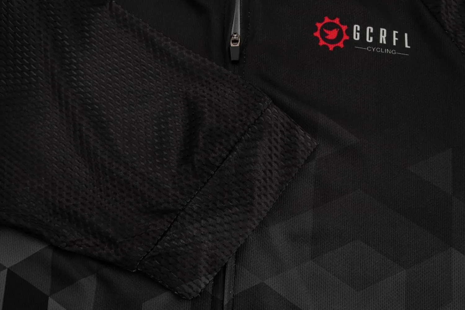 GCRFL Men's Cycling Jersey Short Sleeve Biking Shirt with 3 Rear Pockets   Zipper Pocket Breathable Quick Dry Bicycle Jersey