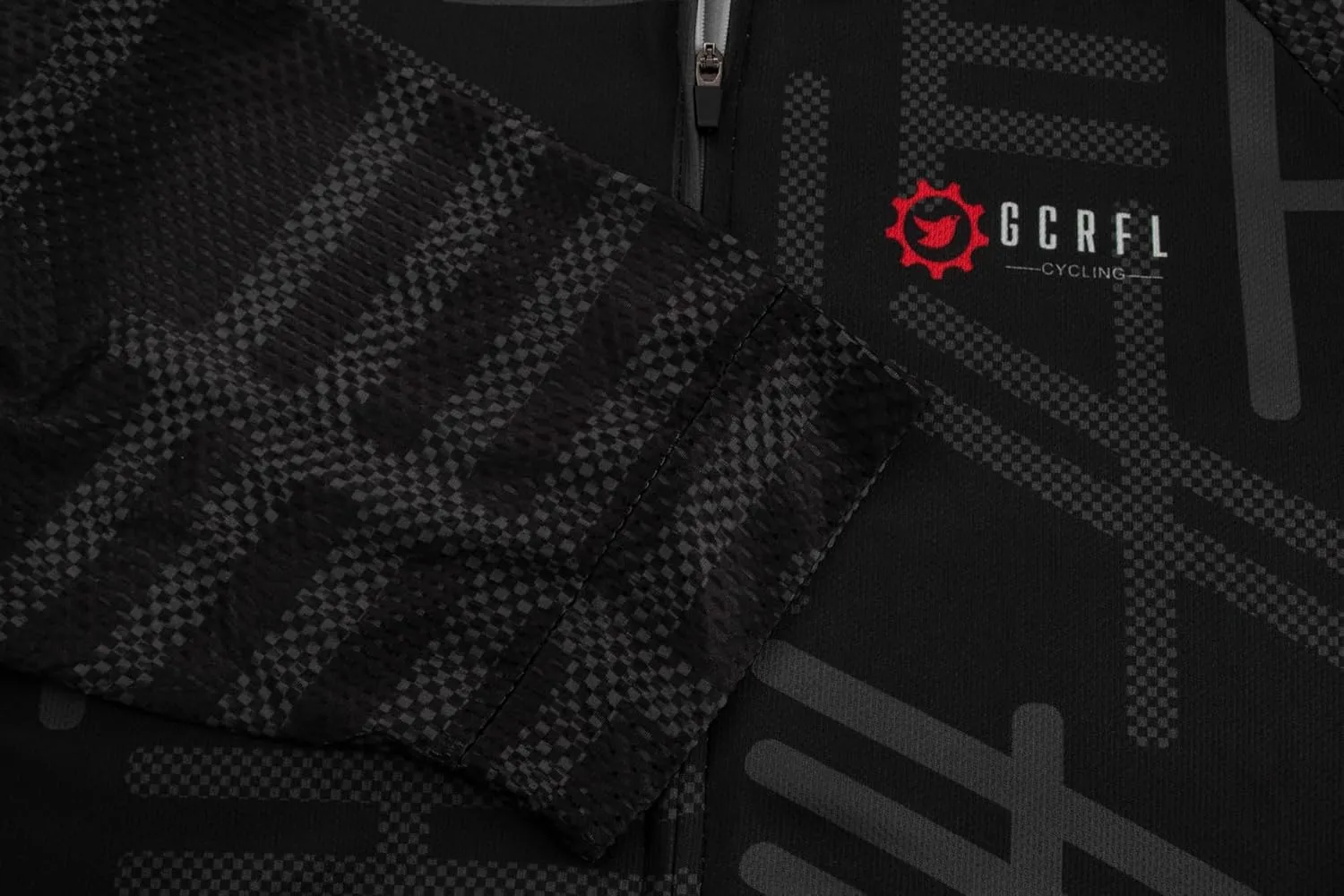GCRFL Men's Cycling Jersey Short Sleeve Biking Shirt with 3 Rear Pockets   Zipper Pocket Breathable Quick Dry Bicycle Jersey