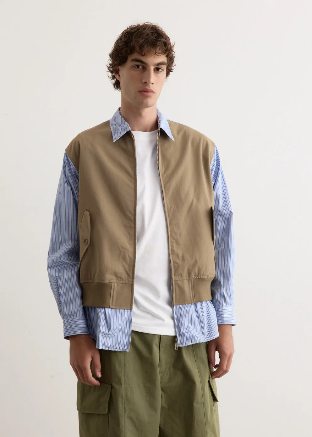 Jacket Panel Shirt