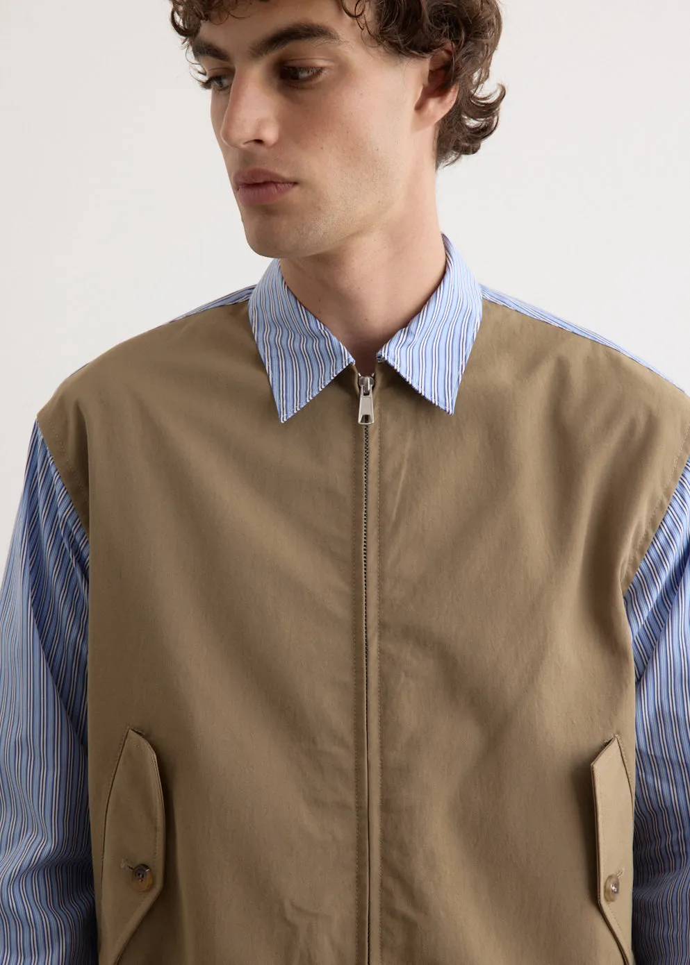 Jacket Panel Shirt