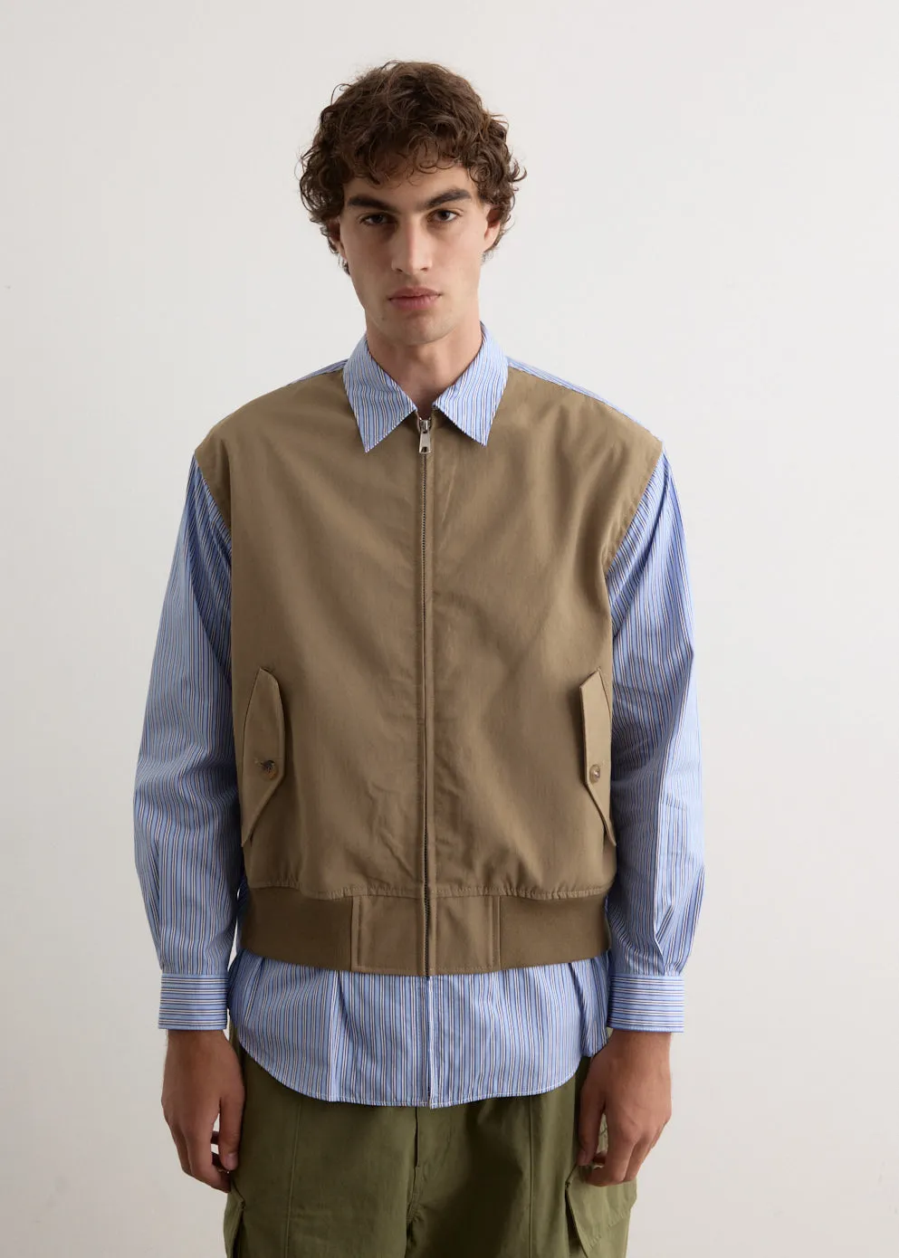 Jacket Panel Shirt