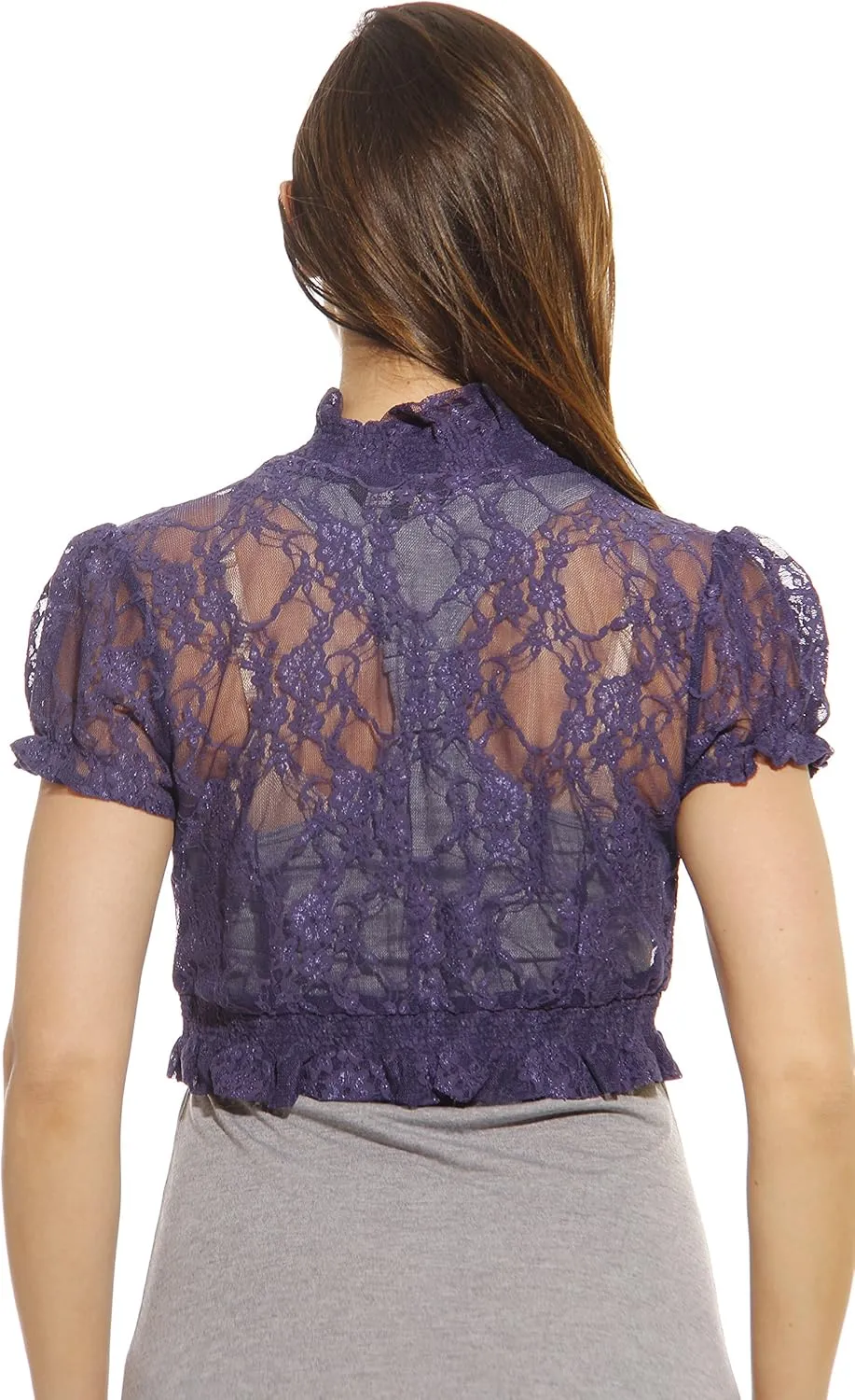 Just Love Lace Shrug Shrugs Women Cardigan