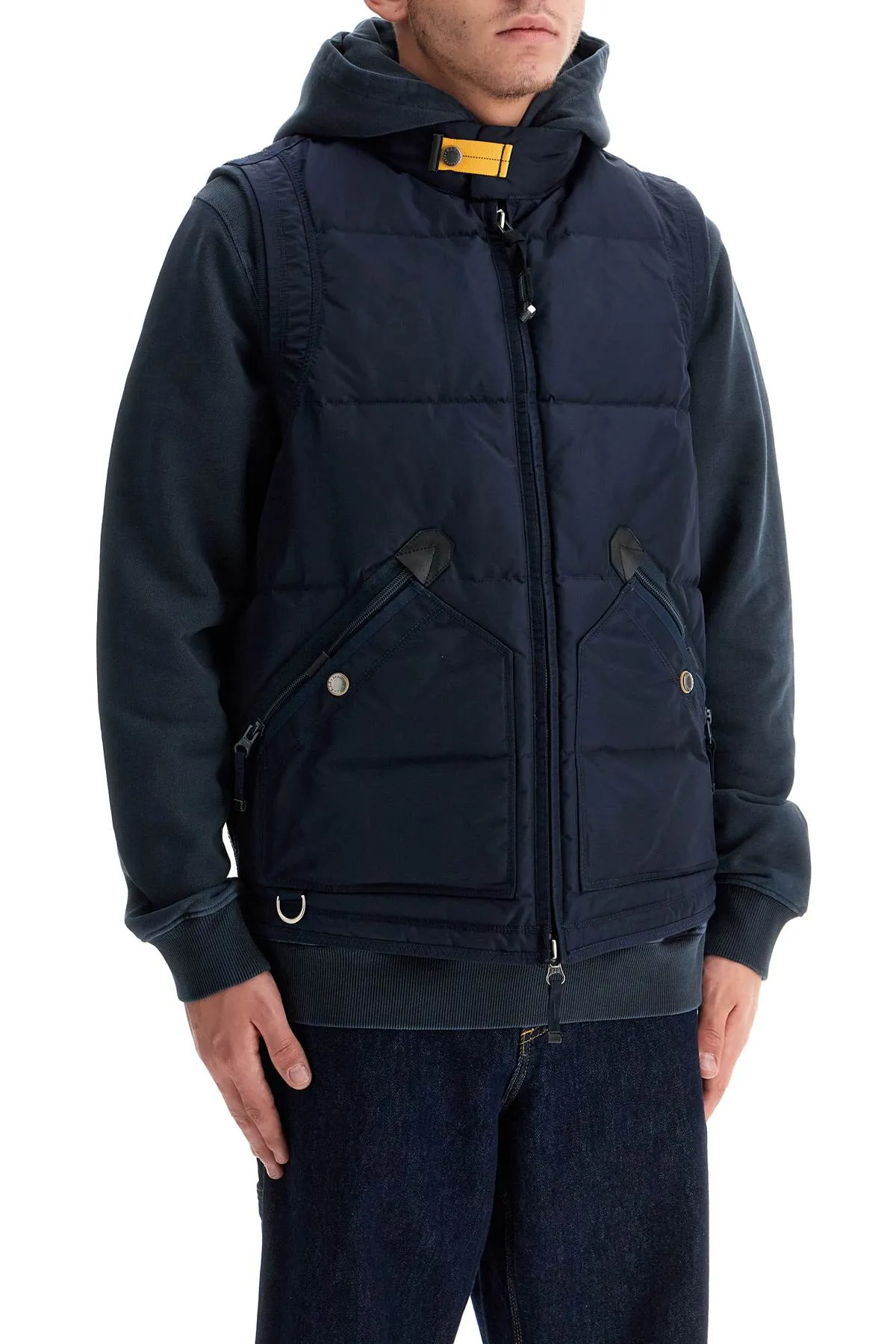 kobuk down vest PMJKMA05 BLUE NAVY
