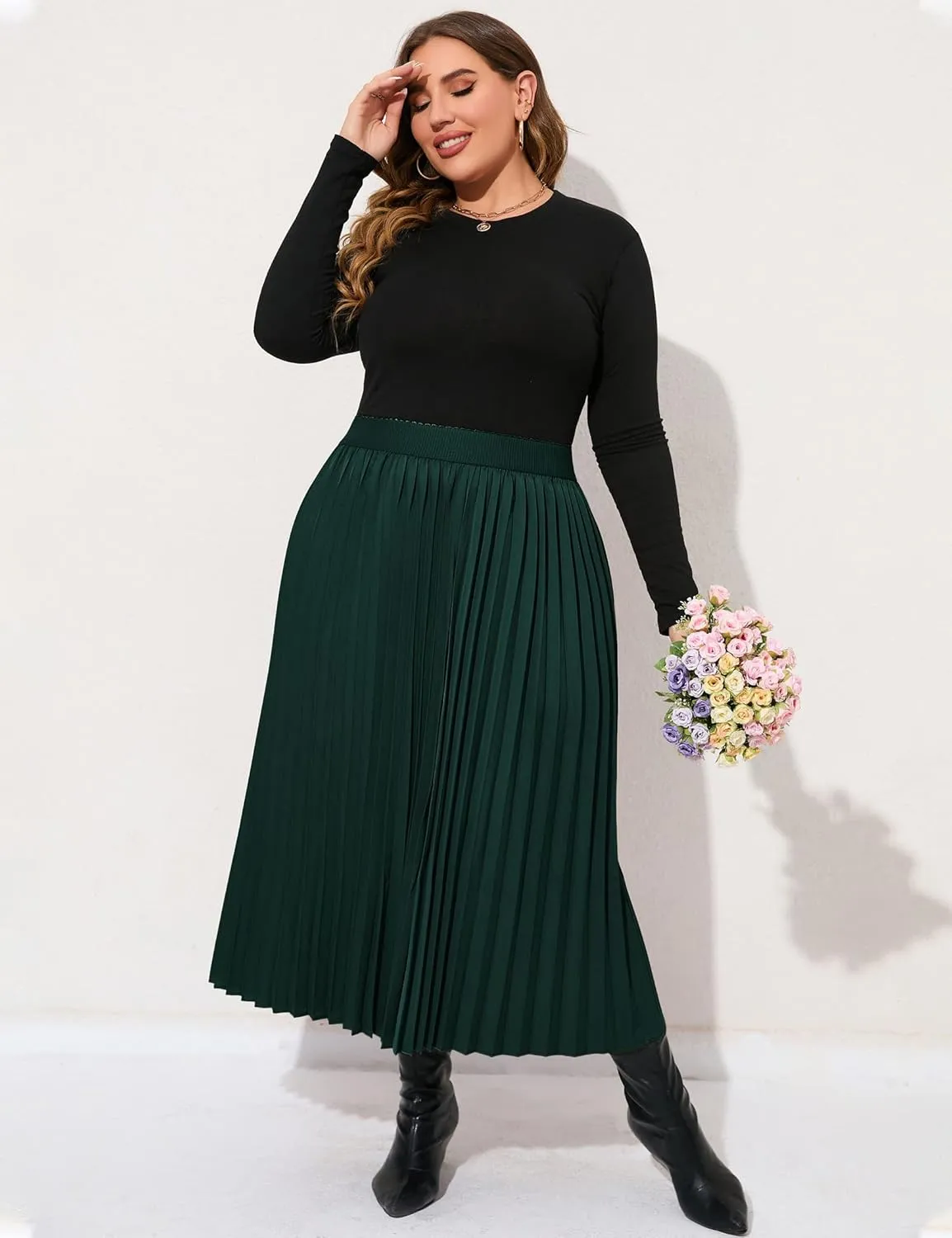 KOJOOIN Women's Plus Size Casual