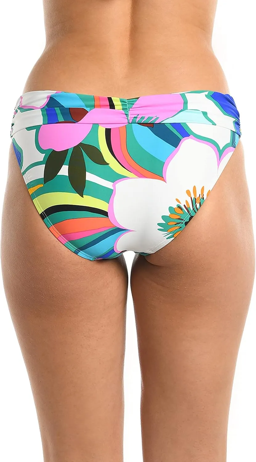 La Blanca Women's Banded Hipster Bikini Swimsuit Bottom