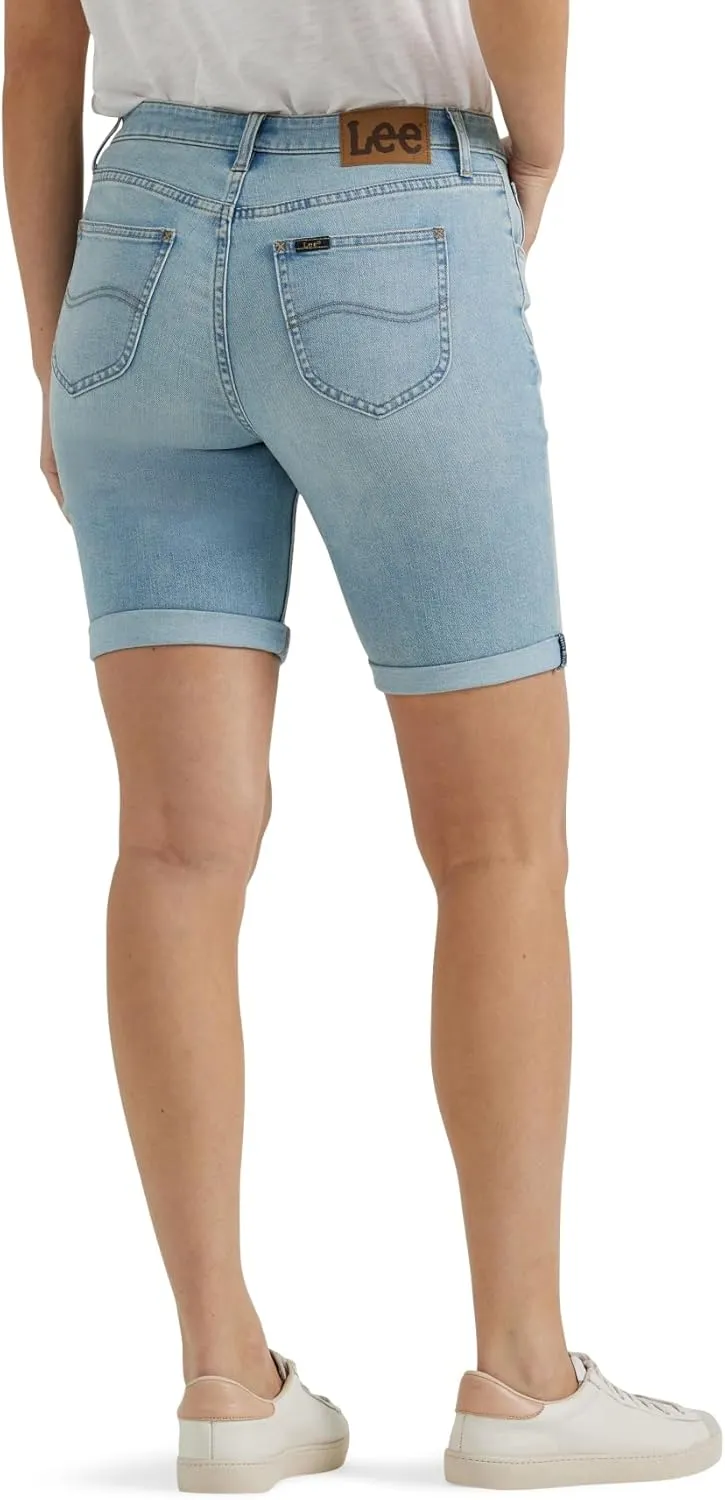 Lee Women's Legendary Rolled Denim Bermuda Short