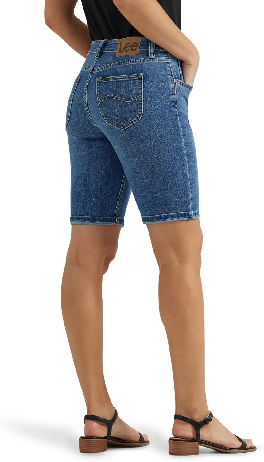 Lee Women's Legendary Rolled Denim Bermuda Short