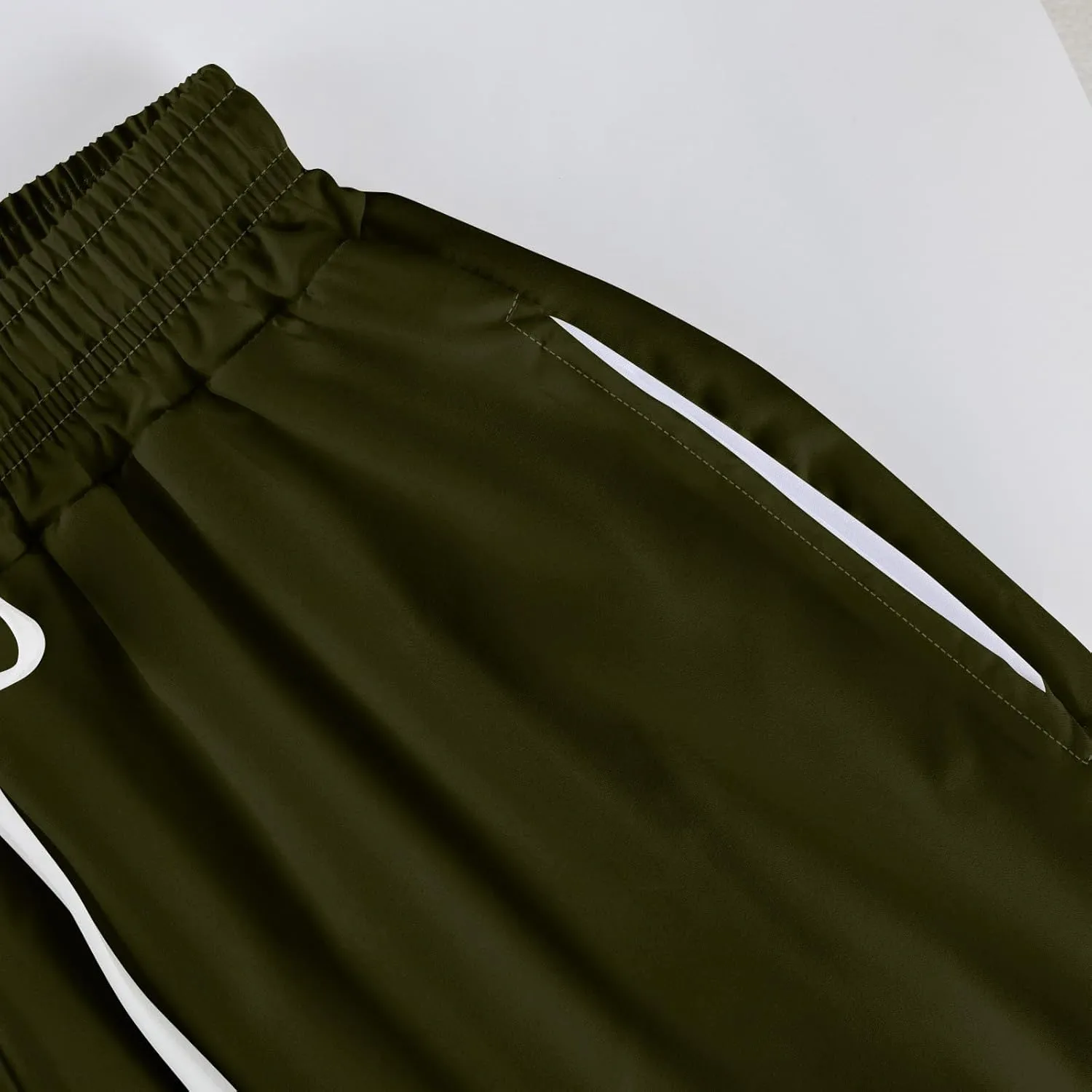 Linen Pants Women High Waisted Wide Leg Pants Drawstring Palazzo Lounge Pant Summer Beach Vacation Trousers