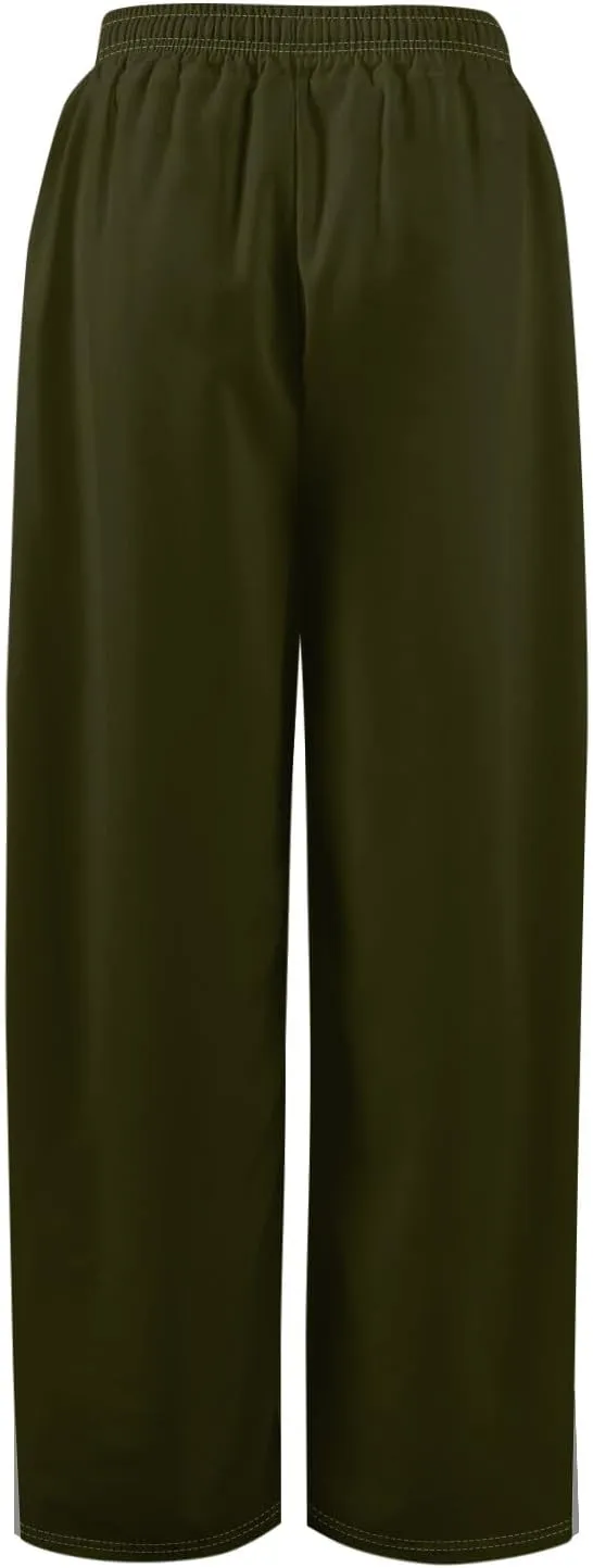 Linen Pants Women High Waisted Wide Leg Pants Drawstring Palazzo Lounge Pant Summer Beach Vacation Trousers