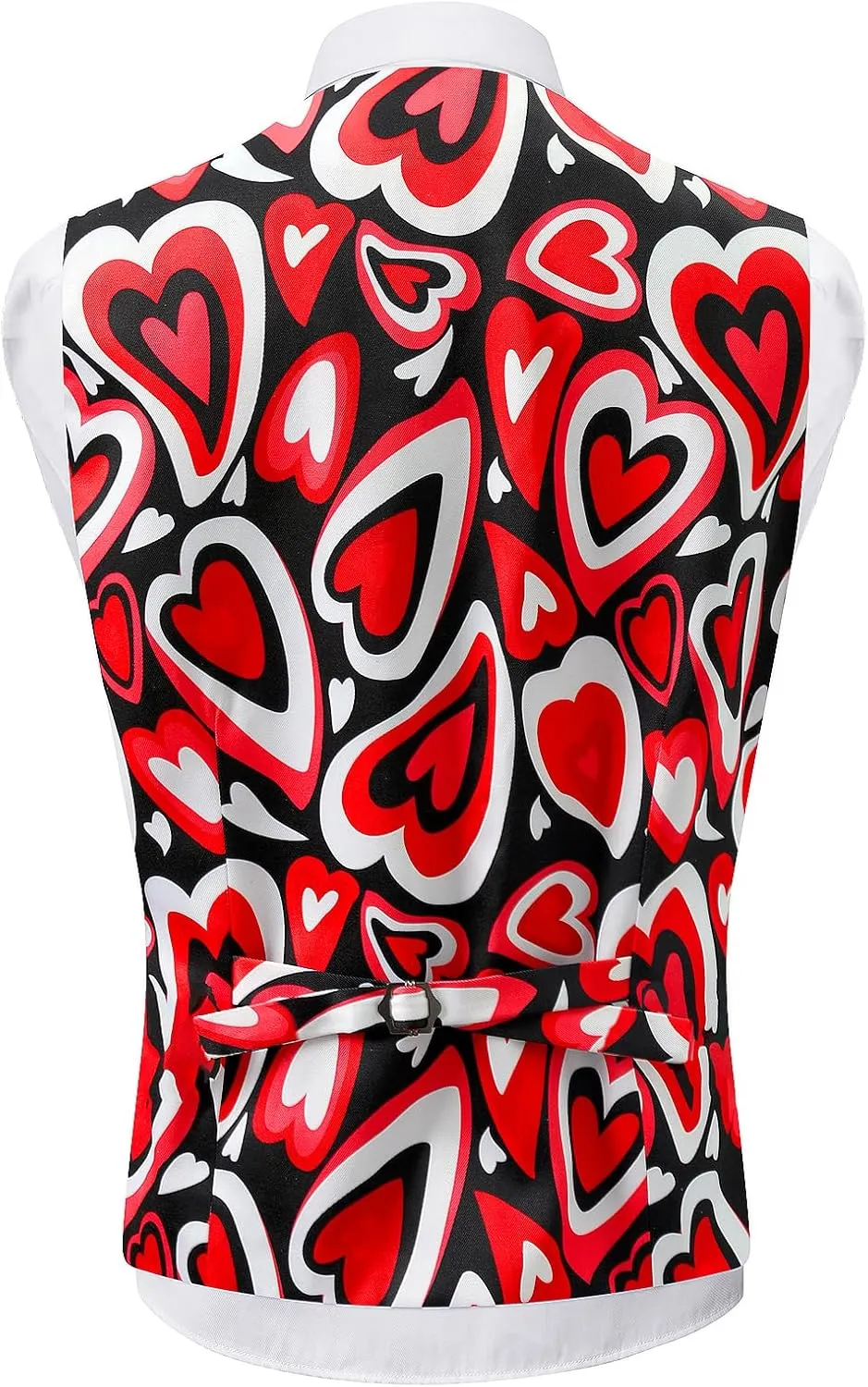 LINOCOUTON Men's Suit Vest with Bow Tie