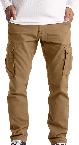 Mens Baggy Pants Sports Casual Jogging Trousers Lightweight Hiking Work Pants Outdoor Pant Winter Pants
