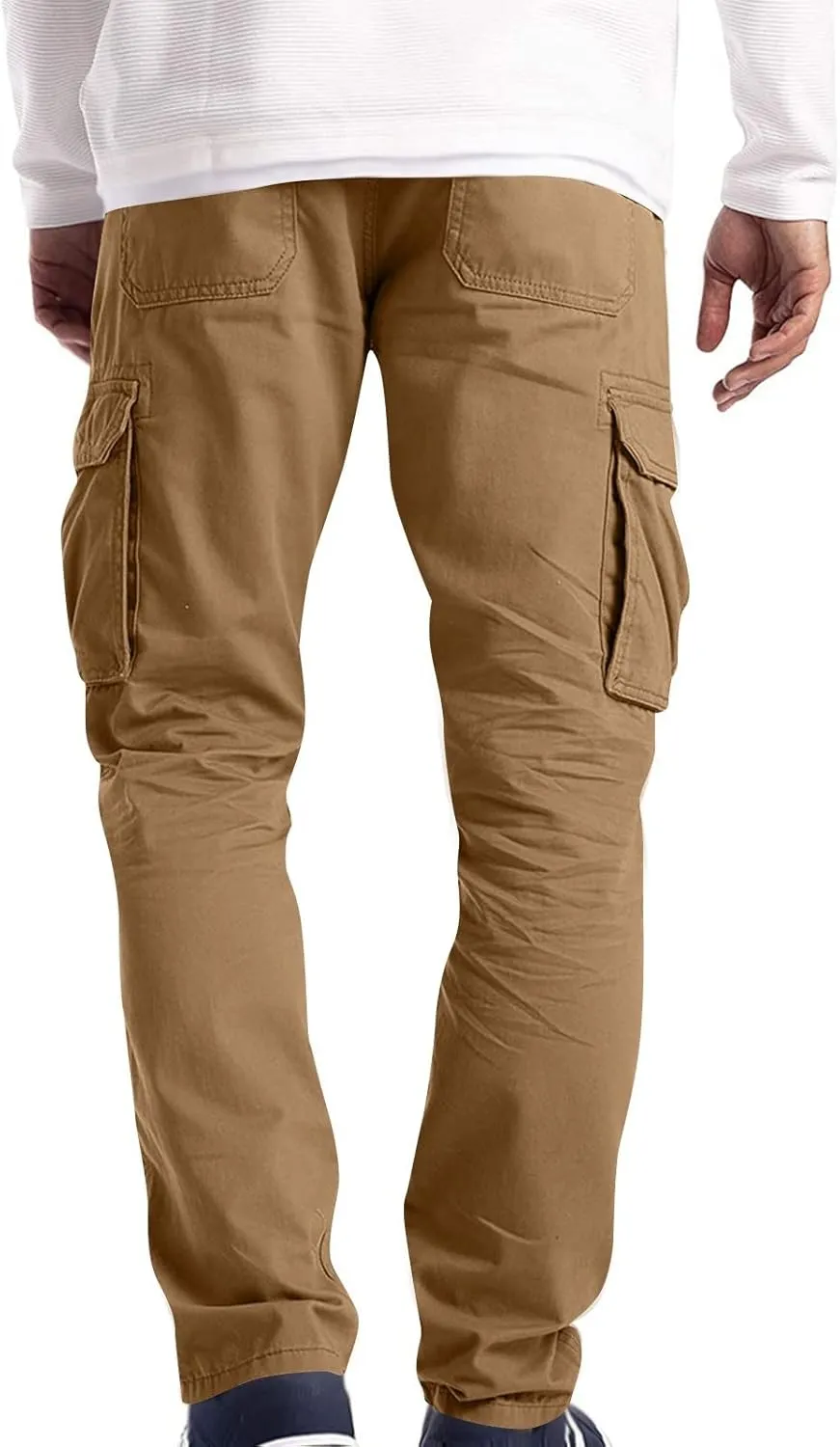 Mens Baggy Pants Sports Casual Jogging Trousers Lightweight Hiking Work Pants Outdoor Pant Winter Pants