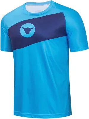 Men's Cycling Jersey Short Sleeve Bicycle Mountain Bike Shirts Cycling Tops Quick Dry&Moisture-Wicking