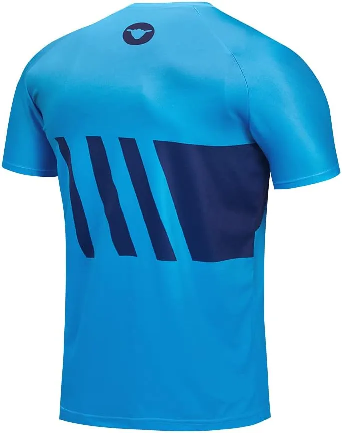 Men's Cycling Jersey Short Sleeve Bicycle Mountain Bike Shirts Cycling Tops Quick Dry&Moisture-Wicking