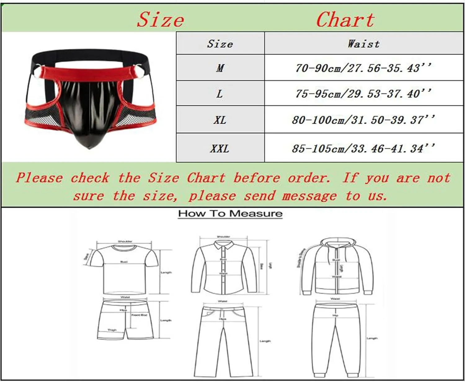 Mens Faux Leather Boxer Briefs Mesh Cutout Underwear with Metal Ring Low Waist Panties Sexy Bulge Pouch Bikini