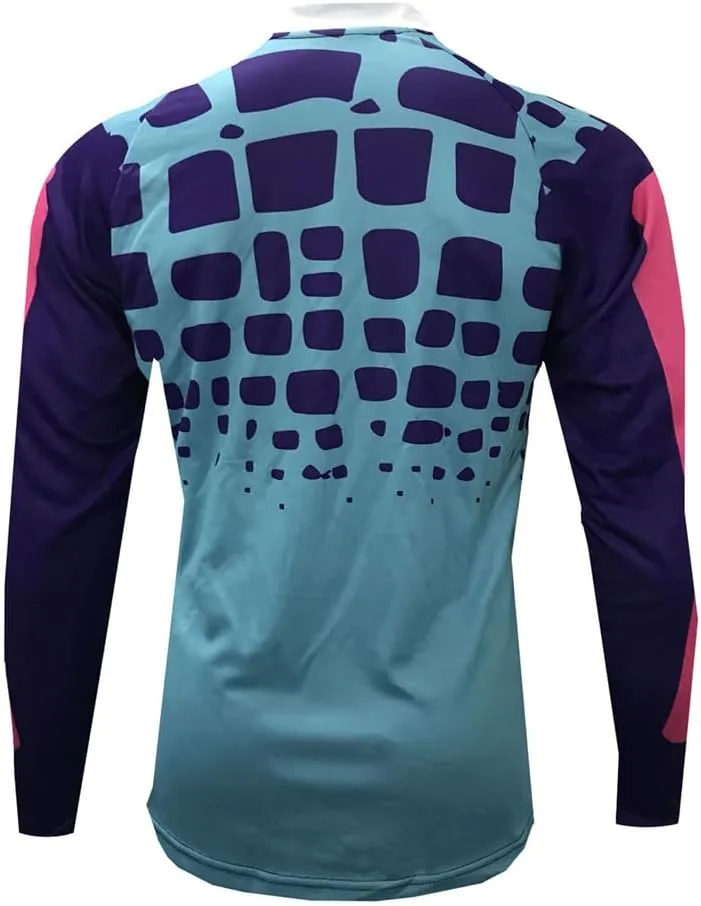 Men's Mountain Bike Jersey Off-Road Motocross Jersey Quick Dry Downhill Shirts Long Sleeve Cycling Tops