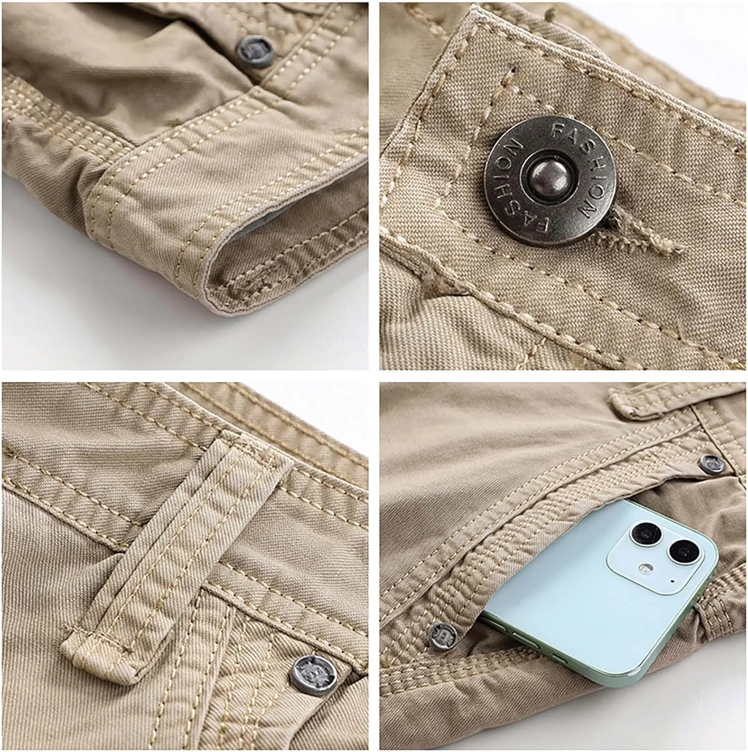 Men's Work Pants Cargo Men's Drawstring Workwear Solid Colour Trousers Men's Casual Sports Slim Fit Pantalones Tcticos