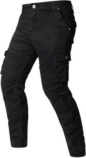 Men's Work Pants Cargo Men's Drawstring Workwear Solid Colour Trousers Men's Casual Sports Slim Fit Pantalones Tcticos