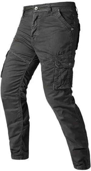Men's Work Pants Cargo Men's Drawstring Workwear Solid Colour Trousers Men's Casual Sports Slim Fit Pantalones Tcticos