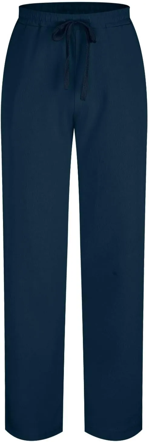 Mens Work Pants,Men Baggy Casual Comfy Long Pants Relaxed Loose Fit Wild Pants Mens Casual Baggy Drawstring Pants