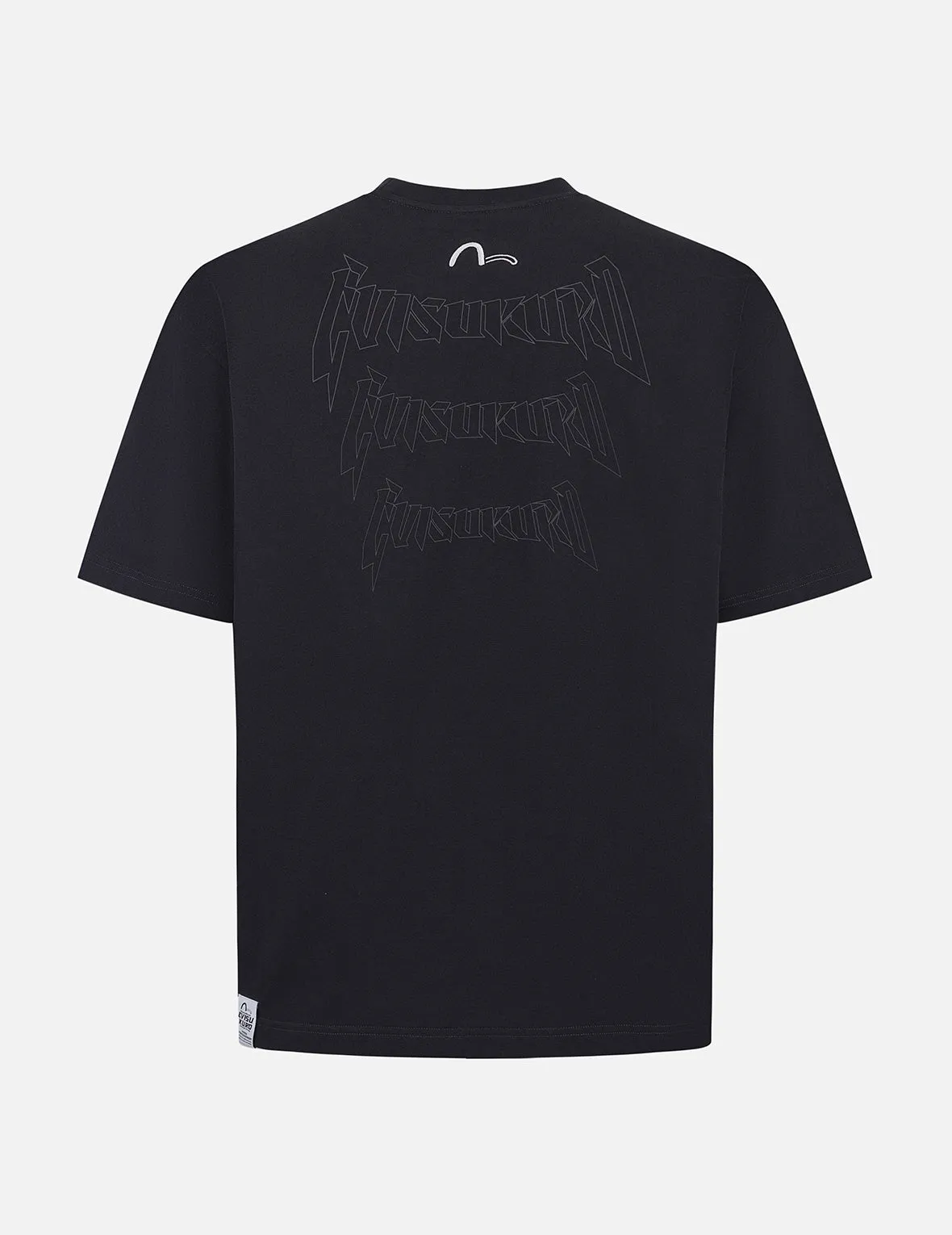 Panel design with Multi Labels Relax Fit T-Shirt
