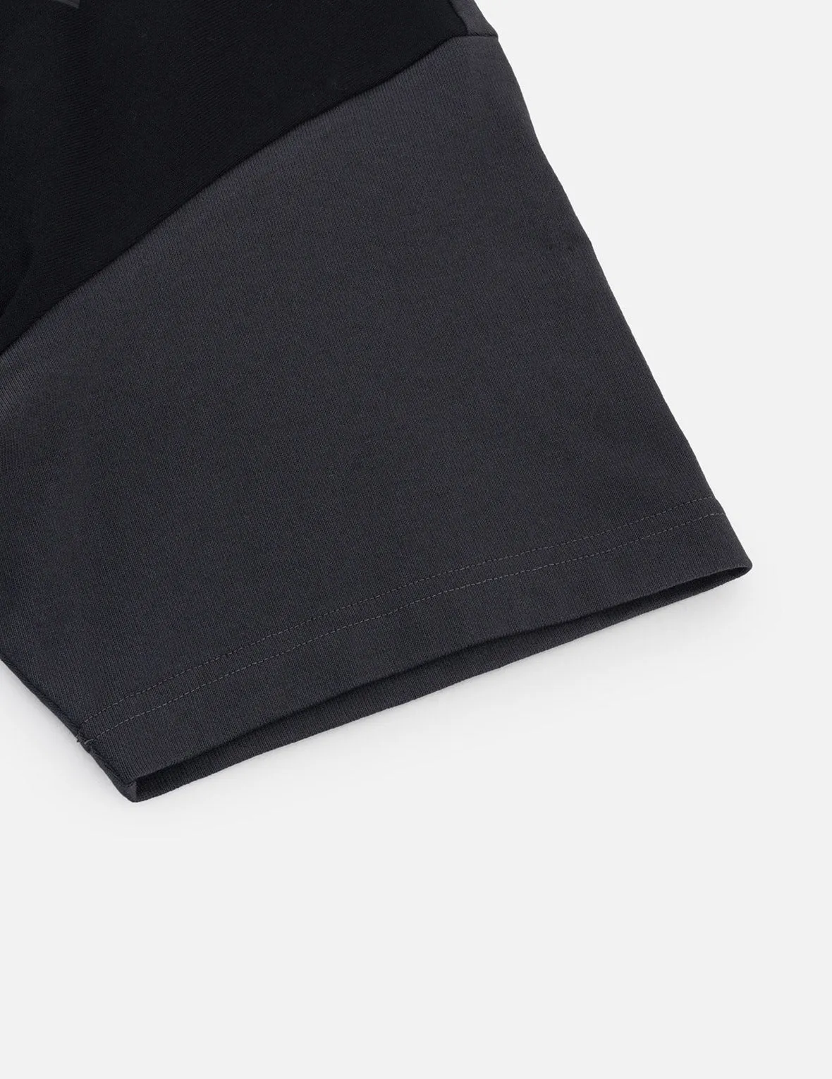 Panel design with Multi Labels Relax Fit T-Shirt