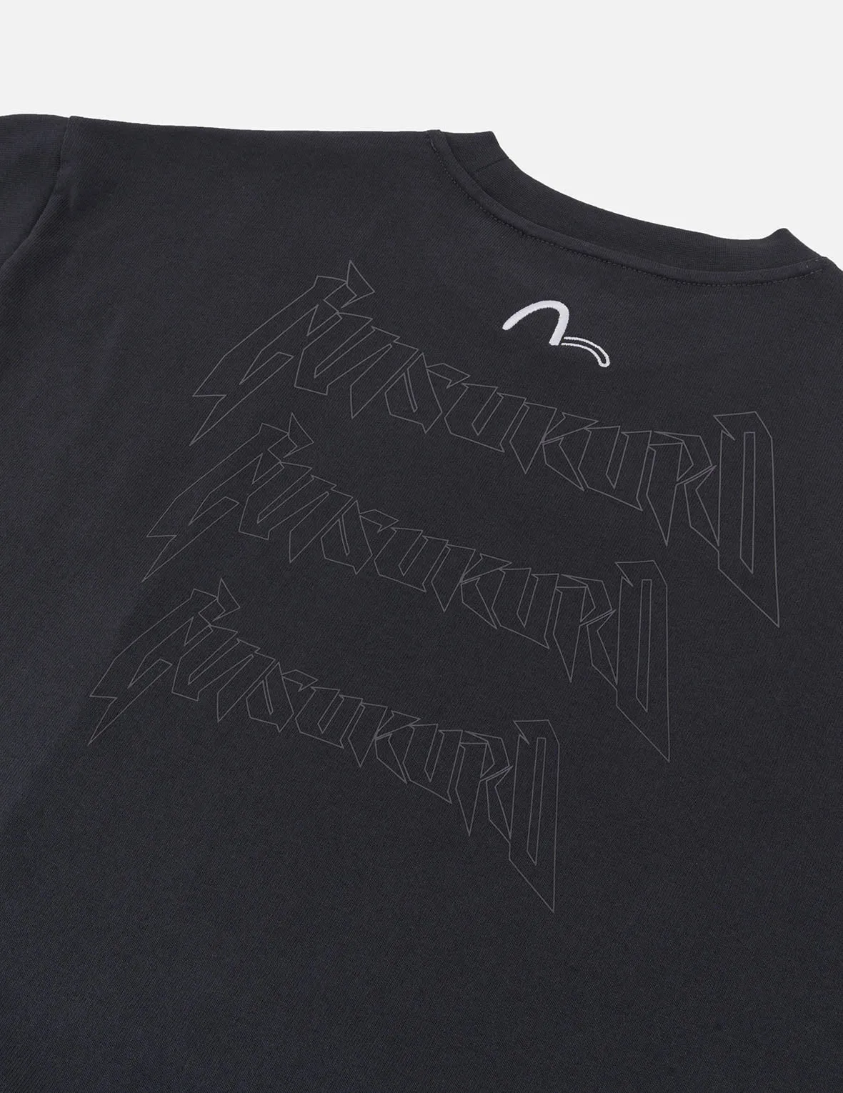 Panel design with Multi Labels Relax Fit T-Shirt