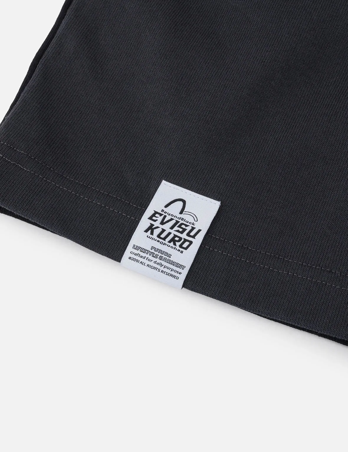 Panel design with Multi Labels Relax Fit T-Shirt