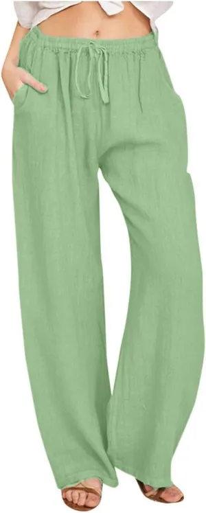 Pants for Women, Oversized High Waisted Straight Leg Pants Wide Casual Sweatpants