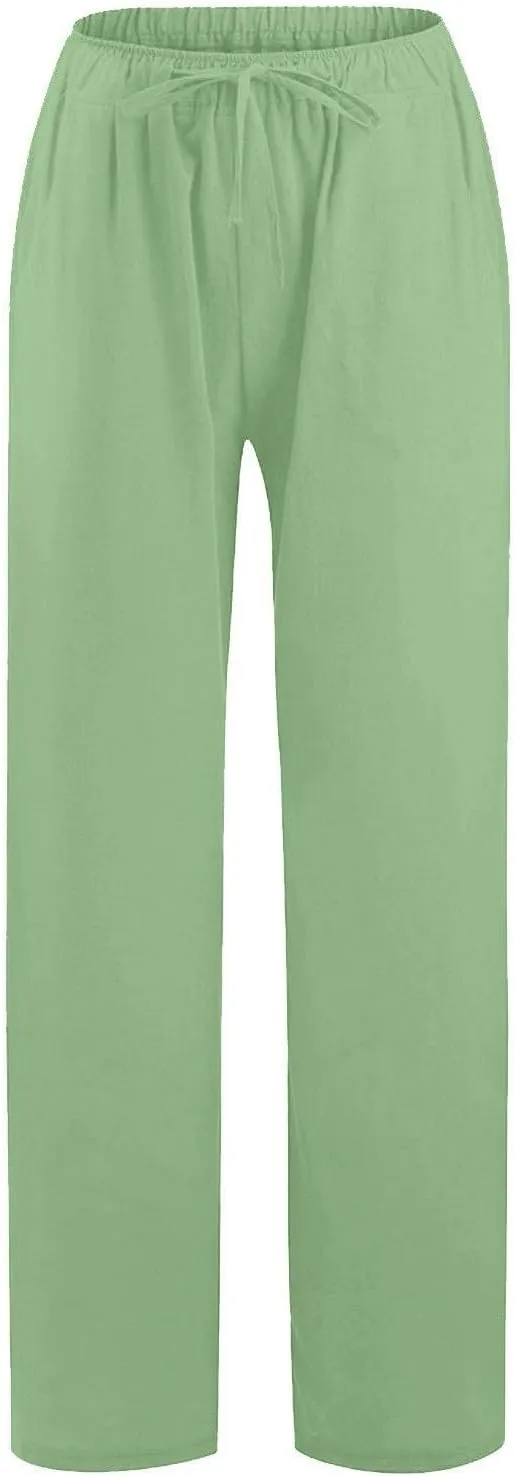 Pants for Women, Oversized High Waisted Straight Leg Pants Wide Casual Sweatpants