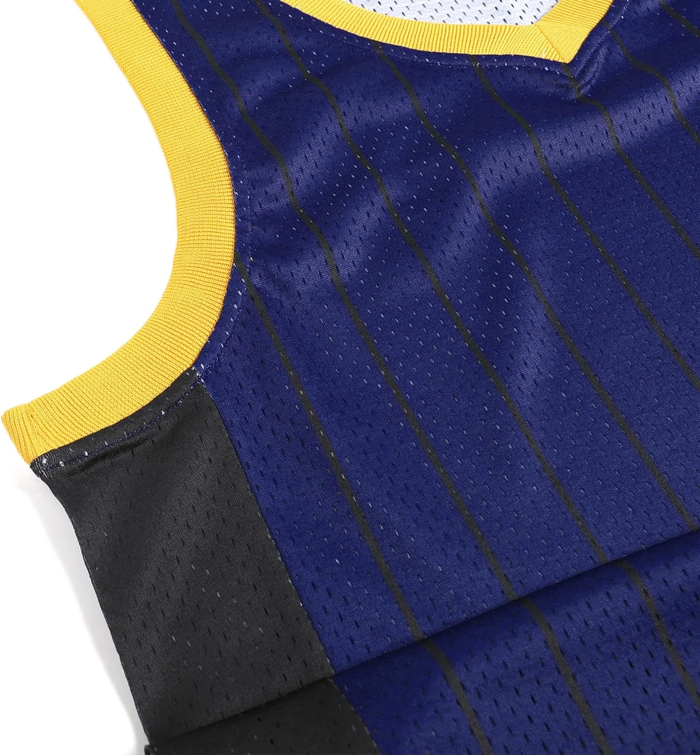Pullonsy Men's Mesh Athletic Basketball Jersey V-Neck Hip Hop Sports Shirts Fans Tank Top
