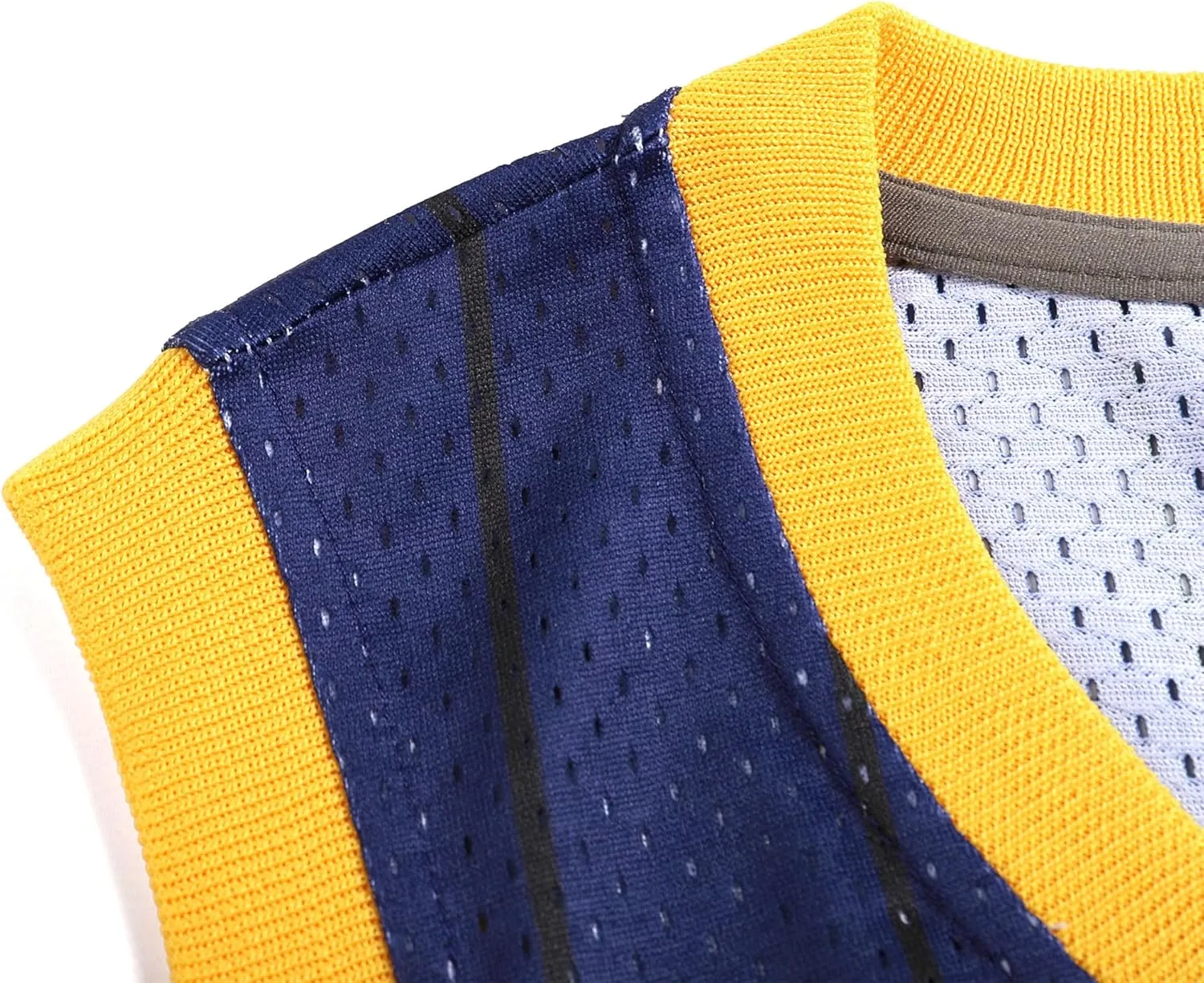 Pullonsy Men's Mesh Athletic Basketball Jersey V-Neck Hip Hop Sports Shirts Fans Tank Top