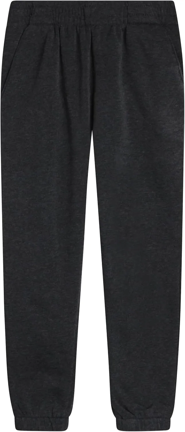 RBX Boys Sweatpants - 4 Pack Performance Fleece Basic Boys Joggers, Athletic Track Pants with Elastic Waistband (8-16),